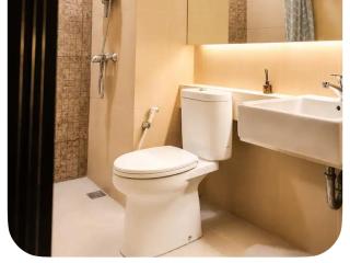KUNINGAN mall connected 2 bedroom With balcony LOCATED in PRESTIGIOUS AREA AT NEWTONE 2 TOWER BRAND NEW STYLISH DESIGN ELEVATED STAY - 3