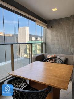 Apartamento Lindo com Varanda na Barra - 4