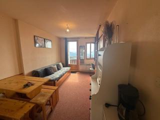 Studio confortable au pied des pistes avec balcon - 0