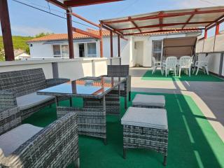 Ferienwohnung in Tribunj mit Meerblick, Balkon, Klimaanlage, W-LAN 5034-3 - 5