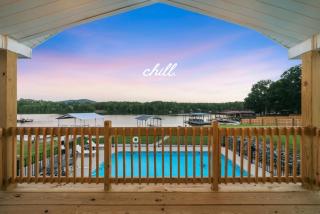 Lakefront Home with Pool, Hot Tub & Private Dock - 4
