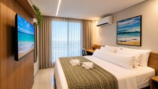 Hit220-Belissimo Flat a 60m mar p/3 pessoas-lazer - 9