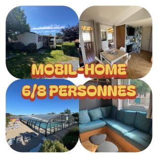 Mobil-home à Travers la forêt, Domaine de Litteau - 0