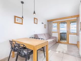 Studio cabine pour 4 à Avoriaz, balcon et calme - 5