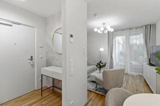 Modern 1BR terrace stay near U1 metro - 2