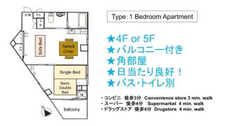 Swan Lake Inn Shinjuku Room 501 - Vacation STAY 16588 - 8