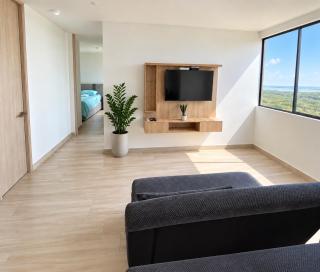 Mallorquín Apartamento, Vista Ciénaga y Mar - 9