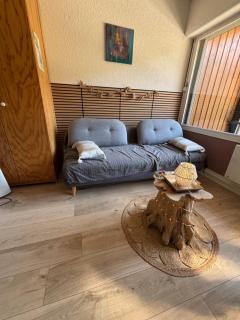 Studio cabine 4 couchages vue sur les pistes - 9