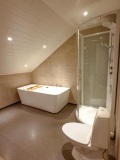 Private 50m2 guest floor with fjord view, balcony & private bath - 7