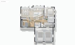 Private 50m2 guest floor with fjord view, balcony & private bath - 4