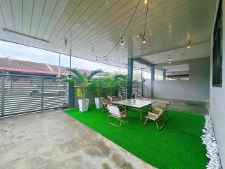 Premium singlestorey Semi-D BM Alma 10pax near Aeon-Lotus's - 9