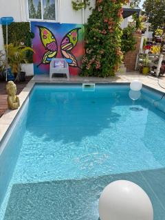 Studio tropical climatisé avec piscine, plage à pied - 7