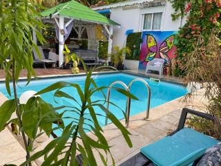 Studio tropical climatisé avec piscine, plage à pied - 2