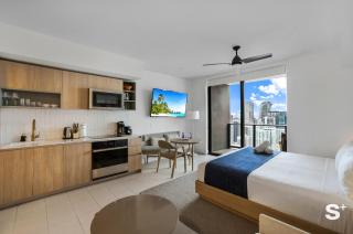 Luxury Studio in Miami - 46th Floor - Pool & Gym - 0