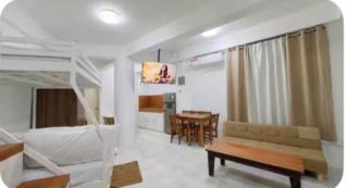 Beachfront Family Studio- 2,Double Beds - 2