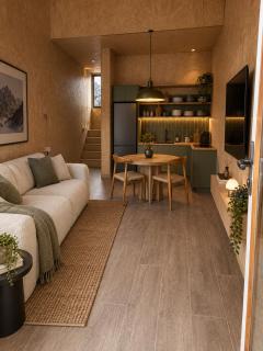 Desperta frente al Fitz Roy - Tiny House Patagonia - 3