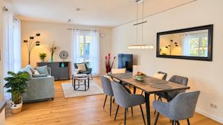 RelaxRefugium LUXUS - Küche, Arbeitsplätze, Stellplatz & Komfort für bis 6 Gäste - 8