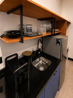 Studio Echo Living 02 Novo Completo Confortável com Ar Quente e Frio, Cozinha Completa, Wifi, Rápido Acesso ao Centro - 6