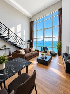 Full Seaview High Floor 2BR Duplex Loft Maritime Suites Penang 203A - 9