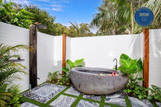 Rest Pet Friendly with Outdoor Bath 3 Mins Walk to Beach - 0