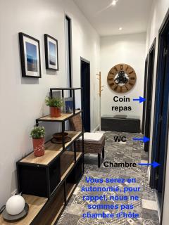 Chambre tout confort avec commodités espace repas wifi parking - 5