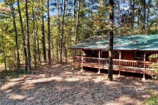 Rustic Cabin with Fireplace & Peaceful Forest Setting in Broken Bow, Oklahoma - 1