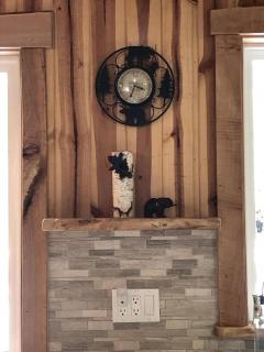 Rustic Mountain Cabin with Cozy River Rock Fireplace in Baring, Washington - 8