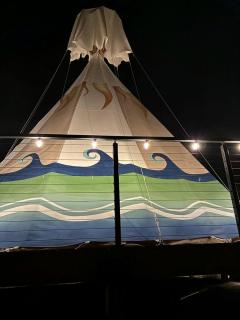 Charming Flip Flop Tipi Glamping with a Private Fire Pit Near the Licking River in Salt Lick, Kentucky - 2