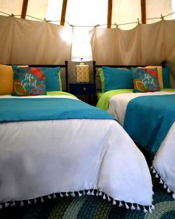 Charming Flip Flop Tipi Glamping with a Private Fire Pit Near the Licking River in Salt Lick, Kentucky - 1