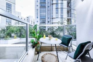 Mamad Charming 1BR Apt with Balcony with Mamad - 9