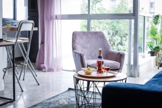 Mamad Charming 1BR Apt with Balcony with Mamad - 3