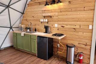 Cozy Geodesic Dome Retreat in Paradise, Michigan, Surrounded by Forests & Nature - 6