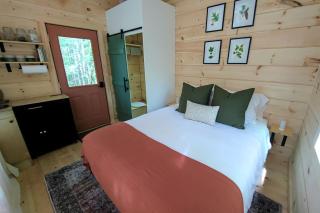 Off-Grid Forest Cabin with Scenic Window Views & Charm in Jackson, Maine - 9