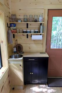 Off-Grid Forest Cabin with Scenic Window Views & Charm in Jackson, Maine - 5