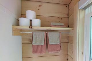 Off-Grid Forest Cabin with Scenic Window Views & Charm in Jackson, Maine - 4