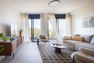 Modern 3BR Apartment with Balcony Green Views. - 6
