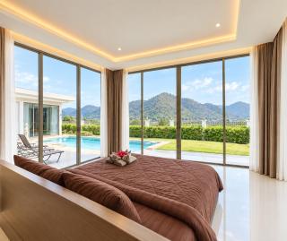 Luxurious 4-Bedroom Pool Villa with Best Mountain Views - 8