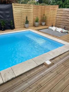 Bungalow calme Le Lamentin 20 m² piscine privée - 7