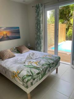 Bungalow calme Le Lamentin 20 m² piscine privée - 6