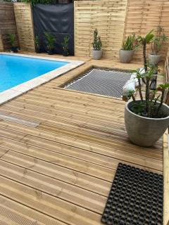 Bungalow calme Le Lamentin 20 m² piscine privée - 3