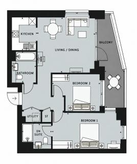 JF Housing Hounslow London Whole Apartment - 9