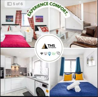 Serene Luxury I 2BDR l Sleeps 5 I Super Fast WiFi l Free parking - 0