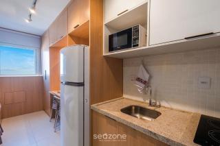 Studio em Cond. c/ Piscina e Vista Cid. SAA0615 - 1