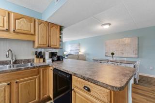 Updated first-floor open airy condo with great views - close to dining - 6