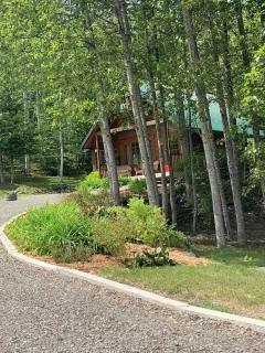 Chalet Chaleureux avec foyer intérieur - 4