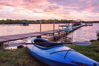 Balsam Lake Cabin - Game Room, Large Dock, Sunsets - 5
