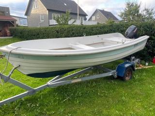 Hytte 2022 included fishing boat - 1