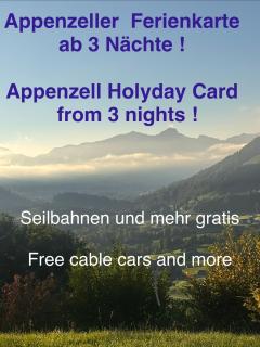 Appenzellerland, 2 Zimmer Ferienwohnung mit Aussicht - 5