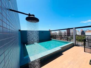 Ed. Rio Mar: Flat Lindo Perto do Mar - 0