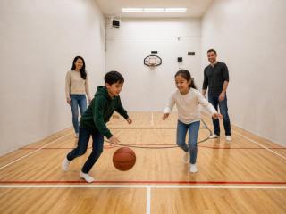 Central Downtown at Rocky Mountain Court with Gym, Court, Sauna and Secured Parking - 1